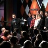 Elliott Forrest with the Comedy Contest finalists